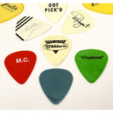 Original TOUR GUITAR PICK Lot of 12 Concert Picks SCORPIONS Foreigner AEROSMITH