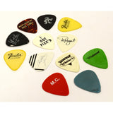 Original TOUR GUITAR PICK Lot of 12 Concert Picks SCORPIONS Foreigner AEROSMITH
