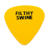 Rare! ROLLING STONES GUITAR PICK The Voodoo Lounge "RONNIE WOOD, FILTHY SWINE"