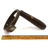 Antique SCORP ADZE Unbranded INSHAVE DRAW KNIFE Circle/Curved/Round 1-HAND ADZ