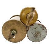 Vintage BRASS OILER Lot of 3; LUNKENHEIMER No. 6, 1300 & MARINE #2 + Cast Mfg Co