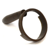 Antique SCORP ADZE Unbranded INSHAVE DRAW KNIFE Circle/Curved/Round 1-HAND ADZ