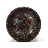 Antique SQUAT PORTER/BEER BOTTLE Amber Glass 'LADY LEG' Smooth Base TAPERED LIP