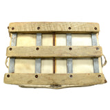 Vintage INDUSTRIAL CANVAS TOTE Tools/Parts Bin AMERICAN HARDWARE SUPPLY CO Rare!