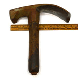 Antique COOPERS BOWL ADZE Hand/Elbow Adz by "HAWKINS" 135 LEWIS ST., NEVADA Rare