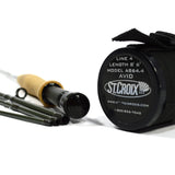 Never Used! ST. CROIX FLY FISHING ROD AVID A864.4 in Case! 8'-6" 4-Piece MG02627