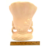 Antique WELLER POTTERY LIDO VASE 7.5" Pale Pink ART NOUVEAU Double Handled c1920