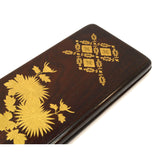 Vintage SUZURIBAKO JAPANESE WRITING BOX Original Contents GOLD on LACQUERED WOOD