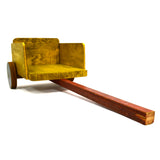 Vintage HOMEMADE KID-SIZE HAND-TRUCK TOY *Broken Handle* SACK-BARROW Wood Tool