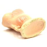 Antique WELLER POTTERY LIDO VASE 7.5" Pale Pink ART NOUVEAU Double Handled c1920