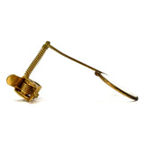 Vintage BAUSCH & LOMB CLIP-ON LOUPE Gold Filled or Brass? 33X MAGNIFYING GLASS