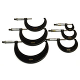 Vintage STARRETT OUTSIDE MICROMETER SET No. 436, Lot of 6 MICROMETERS 0-6" Range