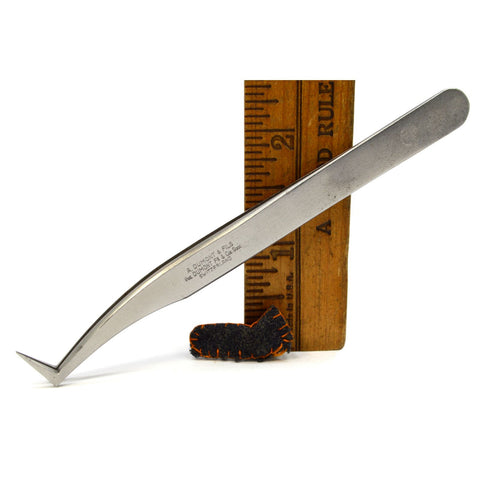 Vintage A. DUMONT & FILS HAIRSPRING TWEEZERS Right-Angle No. 6 SWISS WATCHMAKERS