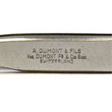 Vintage A. DUMONT & FILS HAIRSPRING TWEEZERS Right-Angle No. 6 SWISS WATCHMAKERS