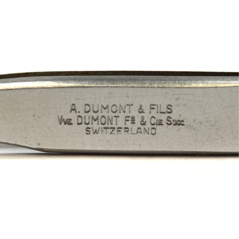 Vintage A. DUMONT & FILS HAIRSPRING TWEEZERS Right-Angle No. 6 SWISS WATCHMAKERS