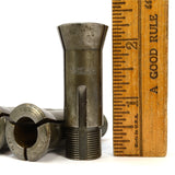 Vintage LATHE COLLET Lot of 13 "PRECISION 3AT" COLLETS Size Range: 1/16" - 5/8"