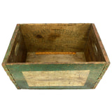Vintage RHEINGOLD BEER CRATE Metal Wrapped "LIEBMANN BREWERIES" Box GREAT PATINA