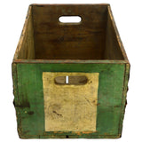 Vintage RHEINGOLD BEER CRATE Metal Wrapped "LIEBMANN BREWERIES" Box GREAT PATINA