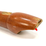 Vintage WOOD RECORDER 3-Piece by "IDEAL" Made in WEST GERMANY Wooden Flute RARE?