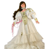 Limited RUSTIE 42" PORCELAIN DOLL "HEAVENLY PRINCESS" White Dress #189/1500 Rare