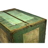 Vintage RHEINGOLD BEER CRATE Metal Wrapped "LIEBMANN BREWERIES" Box GREAT PATINA
