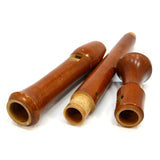 Vintage WOOD RECORDER 3-Piece by "IDEAL" Made in WEST GERMANY Wooden Flute RARE?