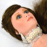Limited RUSTIE 42" PORCELAIN DOLL "HEAVENLY PRINCESS" White Dress #189/1500 Rare