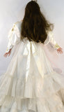Limited RUSTIE 42" PORCELAIN DOLL "HEAVENLY PRINCESS" White Dress #189/1500 Rare