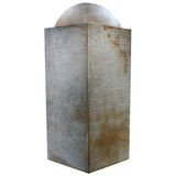 Vintage HOMEMADE DOG HOUSE Wood w/ TIN ROOF! Superb OLD GREEN PAINT & PATINA!!