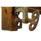 Antique HORSE SHOE BRAND "Universal" CLOTHES WRINGER #380E 10x1-3/4 CRANK WASHER