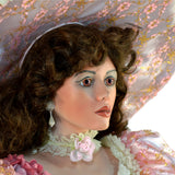 Limited Edition RUSTIE 42" PORCELAIN DOLL "SHENANDOAH" Pink Dress #207/2000 Rare