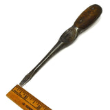 Vintage H.D SMITH 8" FLATHEAD SCREWDRIVER No. 3 "Perfect Handle" S-MONOGRAM LOGO