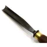 Vintage S.J. ADDIS CARVING CHISEL / GOUGE 1/2" No. 19 London, England WOOD TOOL