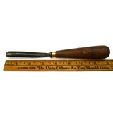 Vintage S.J. ADDIS CARVING CHISEL / GOUGE 1/2" No. 19 London, England WOOD TOOL