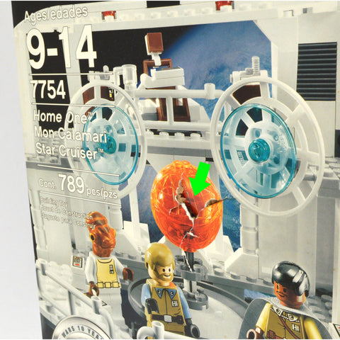Brand New! LEGO STAR WARS No. 7754 "Home One Mon Calamari Star Cruiser" SEALED!!