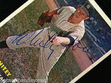 1957 Topps Autographed Whitey Ford #25 Rare Hall of Fame Great Story