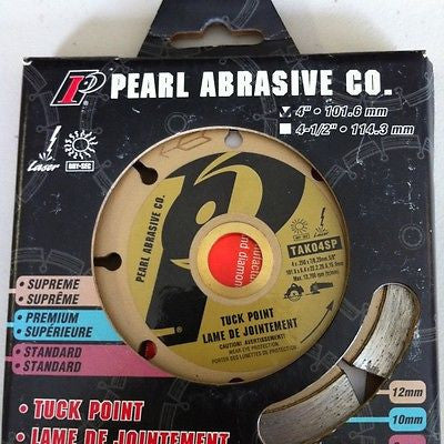 TAK Series 4” x .250” X 7/8",5/8" Tuck Point Blade