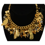 Excellent! LUNCH AT THE RITZ "JUNGLE  BRUNCH" CHARM BRACELET Lion TIGER Monkey +