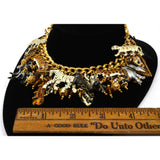 Excellent! LUNCH AT THE RITZ "JUNGLE  BRUNCH" CHARM BRACELET Lion TIGER Monkey +
