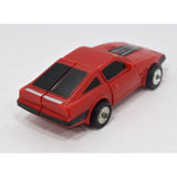 Vintage TONKA GOBOTS "MAJOR MO" #54 Friendly Robot RED SPORTS CAR + CARD-BACK!!