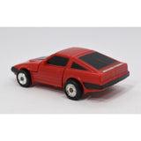 Vintage TONKA GOBOTS "MAJOR MO" #54 Friendly Robot RED SPORTS CAR + CARD-BACK!!