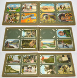 Antique POST CARD ALBUM 21-Pages of 126 Cards AMERICAN INDIAN EPHEMERA SCRAPBOOK
