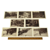 VTG/Antique POST CARD Lot of 8 "HISTORICAL SERIES, DEERFIELD, MASS." Edison Mfg.