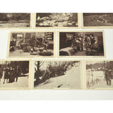 VTG/Antique POST CARD Lot of 8 "HISTORICAL SERIES, DEERFIELD, MASS." Edison Mfg.