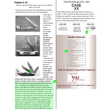 Vintage CASE XX #6265SAB HUNTER KNIFE w/ LANYARD HOLE Jigged Laminate 1964 RARE!