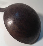 18th Century Tasting Spoon Large Antique Wrought Iron Exhibit Piece Pre-Revolution