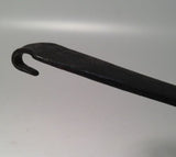 18th Century Tasting Spoon Large Antique Wrought Iron Exhibit Piece Pre-Revolution