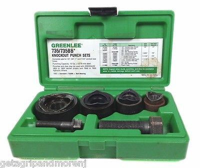 GREENLEE knockout set 735BB