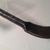 18th Century Tasting Spoon Large Antique Wrought Iron Exhibit Piece Pre-Revolution