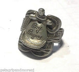 1948 Roy Rogers Endorsed Western Saddle RING Nickel SILVER Exc. Condition!! RARE